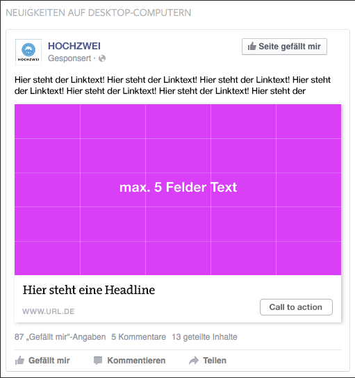 Social-Media-Grafiken: Facebook